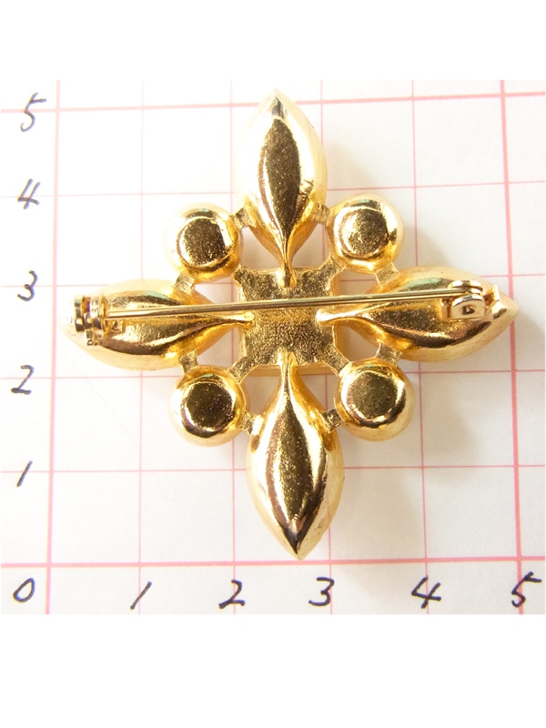 フランス買い付け 黄緑Xサイケ柄&times;山みちテープ パフ袖 ヴィンテージ ワンピース : 古着12FC1