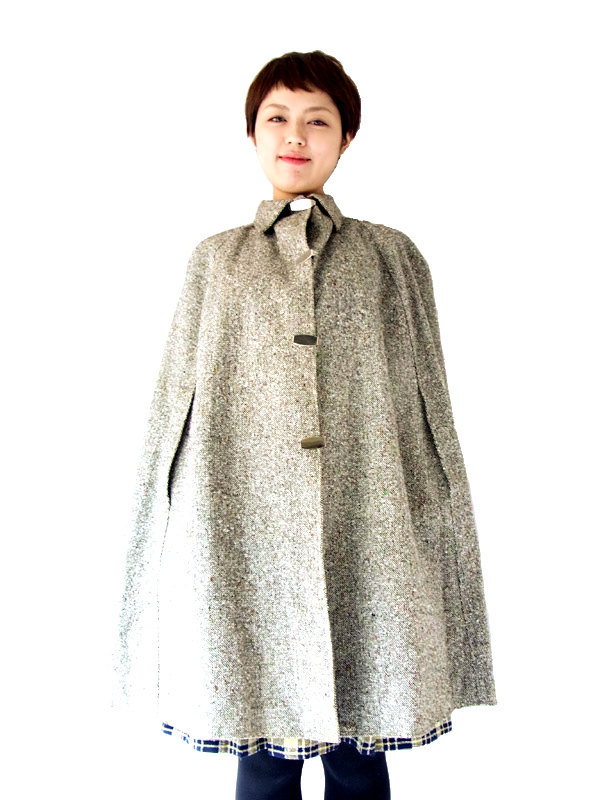 フランス買付け レディース ヴィンテージ ワンピース コート ヨーロッパ古着