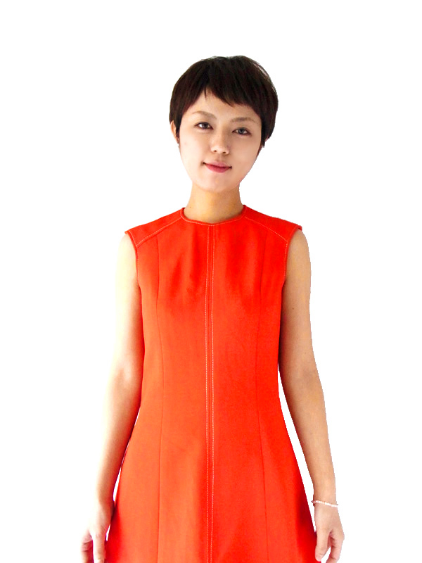 鮮やかなグリーンのニットがしっかりとした編みこみで美麗ラインを作るヴィンテージワンピ