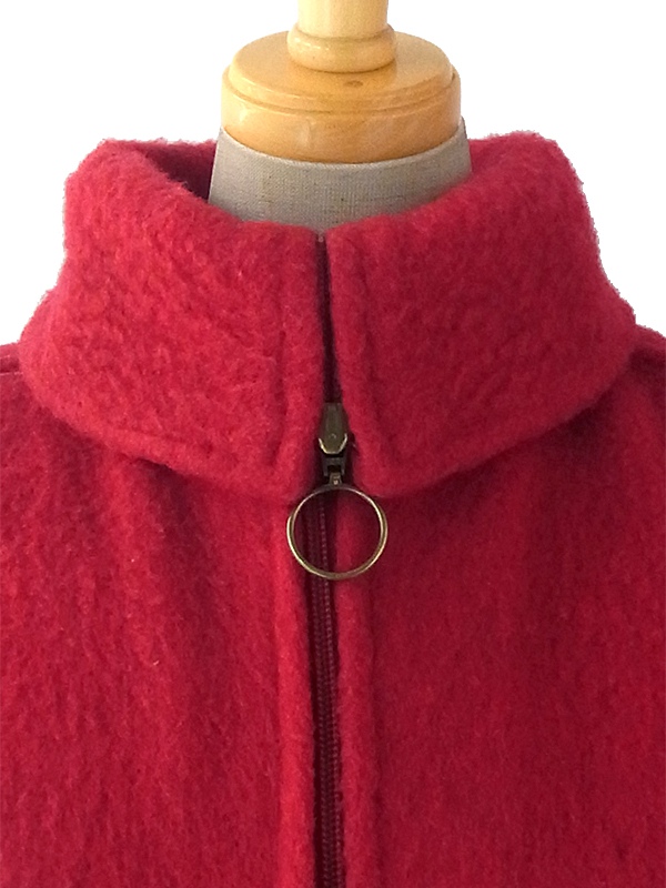 送料無料】ロンドン買付 60年代製 レッド X ゴールド飾りボタン