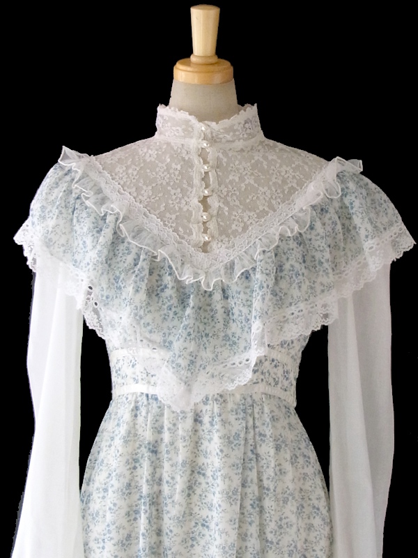 GUNNE SAX ワンピース　ガニーサックス　ドレス　ホワイト　レース