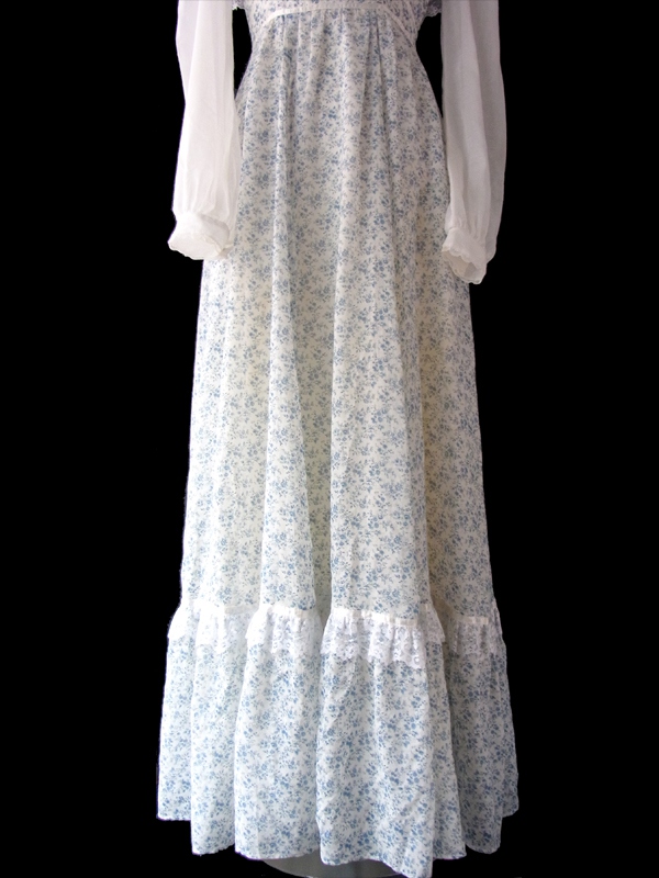 【限定セール】GUNNE SAX 70年代 ホワイトワンピース ビンテージ