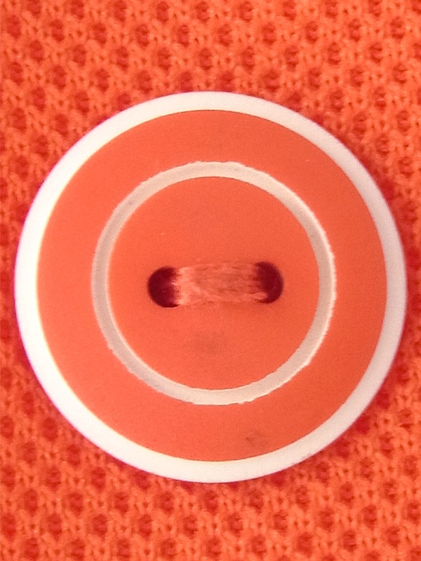 ヨーロッパ古着 ロンドン買い付け 60年代製 オレンジ X ホワイト ポケット・ベルト付き レトロ ワンピース 17OM801