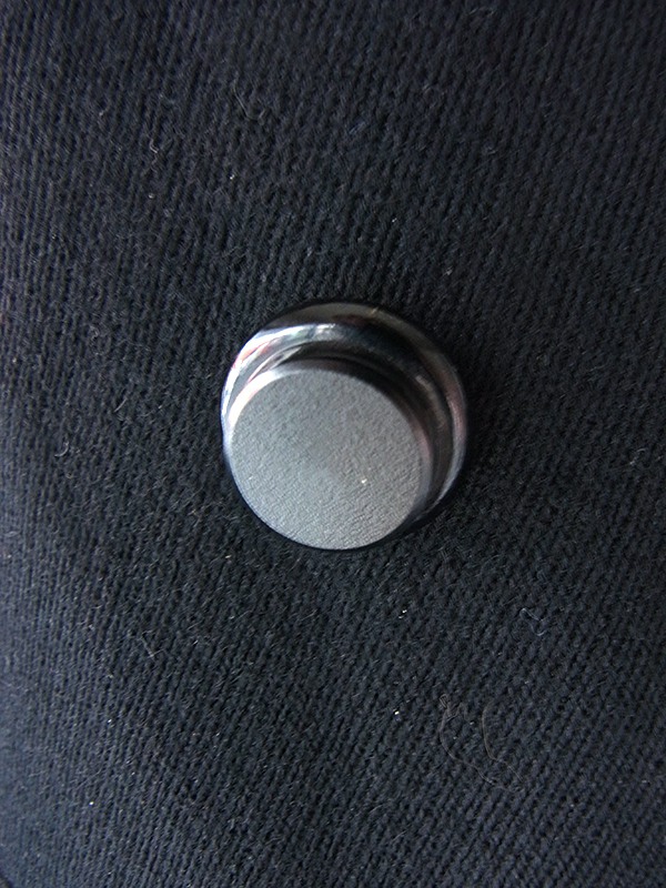 ヨーロッパ古着 フランス買い付け 60年代製 ブラック X シームデザイン ヴィンテージ ウール コート 18FC501