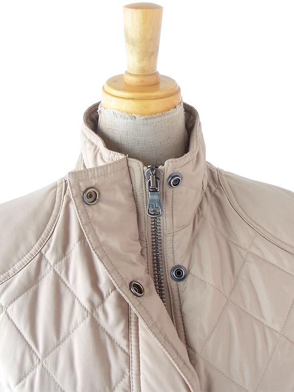 ヨーロッパ古着 ロンドン買い付け POLO RALPH LAUREN カーキ X キルティング ジャケット 23BS001