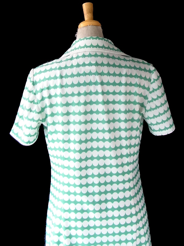 ヨーロッパ古着】フランス製 ヴィンテージ ポロワンピース