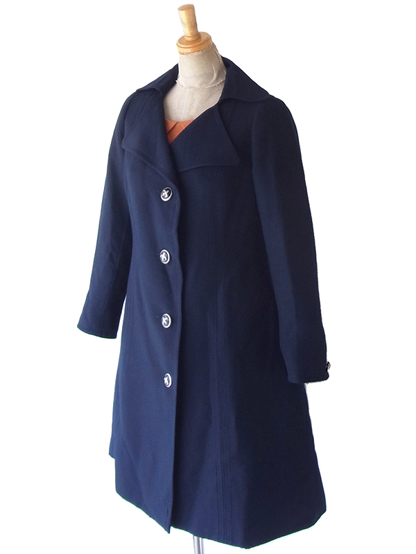フランス製　ヴィンテージ ショップコート 楽天市場】1950~60's Frenchwork Black Chambray Shop Coat