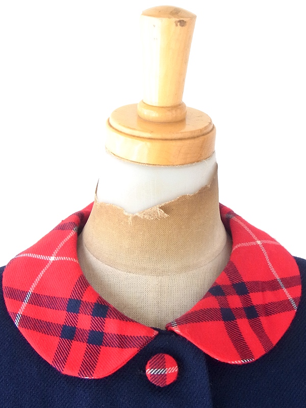 土日値下げ貴重60's vintage赤ワンピース　フランス　パリ　モッズレトロ 土日値下げ貴重60's vintage赤ワンピース フランス パリ モッズ