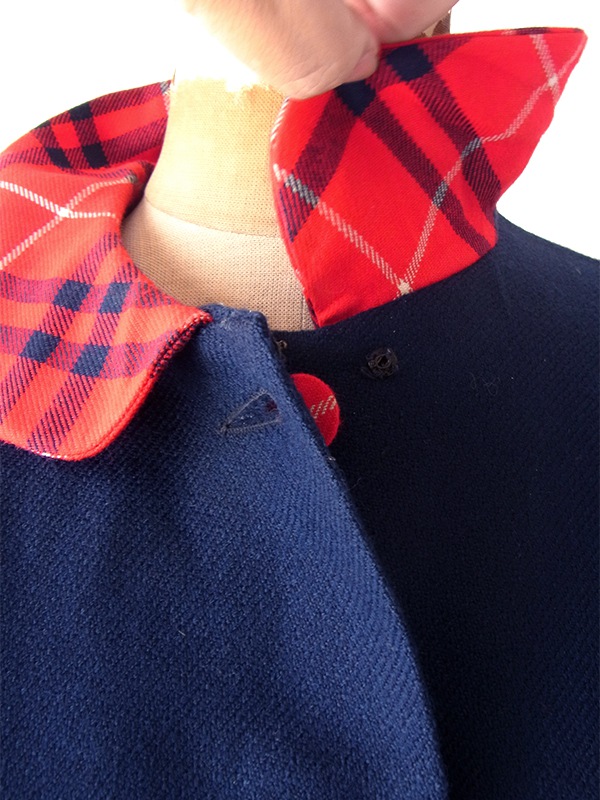 土日値下げ貴重60's vintage赤ワンピース　フランス　パリ　モッズレトロ 土日値下げ貴重60's vintage赤ワンピース フランス パリ モッズ