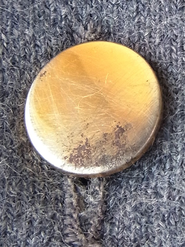 ヨーロッパ古着 フランス買い付け 60年代製 グレイ X ホワイトライニング Aライン ヴィンテージ ワンピース 25FC200