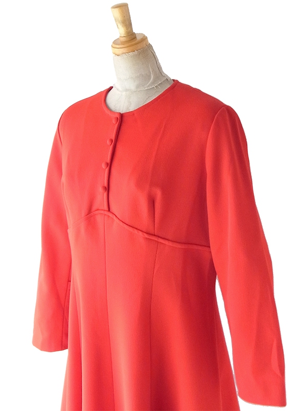 【週末限定値下げ】1970年代イギリス製ヴィンテージワンピースORIGIN_18 週末限定値下げ】1970年代イギリス製ヴィンテージワンピースORIGIN_18