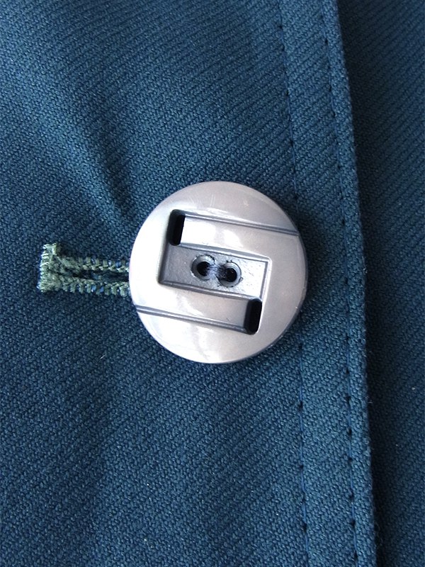 ヨーロッパ古着 70年代フランス製 スレート X フード着脱可能 ヴィンテージ コート 25FC307