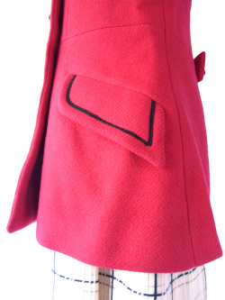 スウィンギン・ロンドンなカラーリングとデザインが最高にキュートな６０年代製コートジャケット