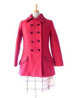 スウィンギン・ロンドンなカラーリングとデザインが最高にキュートな６０年代製コートジャケット