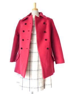 スウィンギン・ロンドンなカラーリングとデザインが最高にキュートな６０年代製コートジャケット