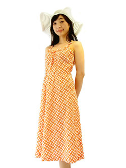 ヴィンテージ　ワンピース　cotton100% 50s COTTON CHECK DRESS | ヴィンテージワンピース - MATIN