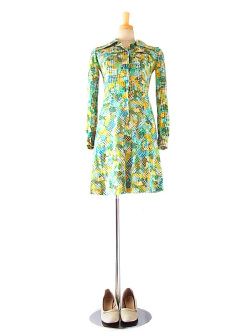 フランス買付け　レディース　ヴィンテージ　ワンピース/コート　ヨーロッパ古着