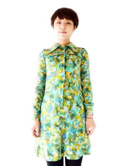 フランス買付け　レディース　ヴィンテージ　ワンピース/コート　ヨーロッパ古着