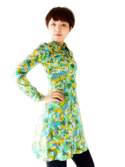 フランス買付け　レディース　ヴィンテージ　ワンピース/コート　ヨーロッパ古着