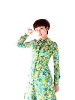 フランス買付け　レディース　ヴィンテージ　ワンピース/コート　ヨーロッパ古着