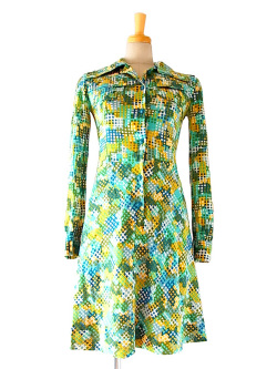 フランス買付け　レディース　ヴィンテージ　ワンピース/コート　ヨーロッパ古着