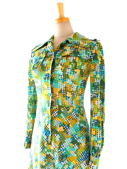 フランス買付け　レディース　ヴィンテージ　ワンピース/コート　ヨーロッパ古着