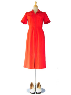 フランス買付け　レディース　ヴィンテージ　ワンピース/コート　ヨーロッパ古着