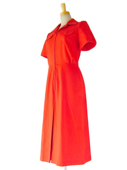 フランス買付け　レディース　ヴィンテージ　ワンピース/コート　ヨーロッパ古着