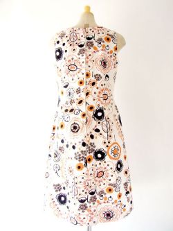 ▶︎◁レトロ　キッチュ▶︎◁ヴィンテージワンピース 日本極東貿易 / Vintage KENZO ヴィンテージ オールド ケンゾー