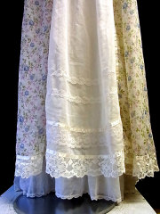 送料無料】アメリカ製 GUNNE SAX レース仕立て ふんわり 花柄