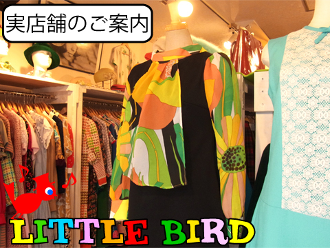 ヨーロッパ古着とレトロワンピース専門店 【LITTLE BIRD】 通販サイト